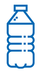Icon of a plastic bottle, an example of a three-dimensional mark
